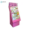 Temporary Magazine Shelf, Book Store Shelves , custom cardboard book display stands