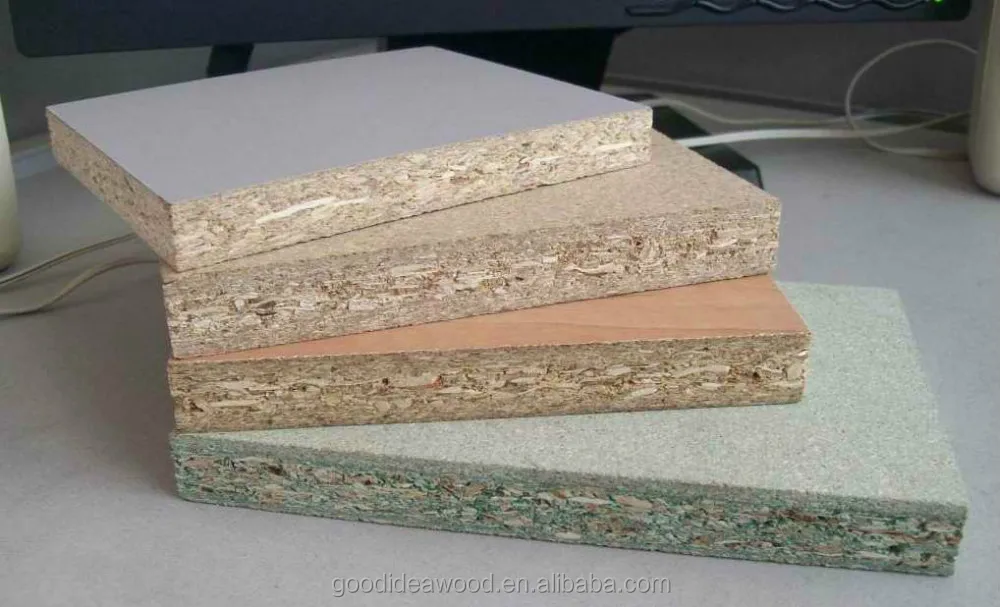 
hot sale 1220x2440mm Green core warm white Particle Board 