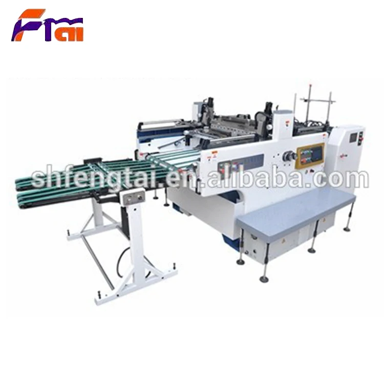 Ft800 Automatic Label Stop Cylinder Silk Screen Printing Machine For