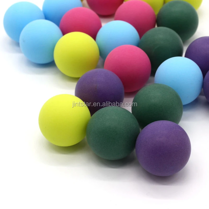 

1 star custom color plastic ping pong balls table tennis balls for training