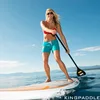 inflatable boat carbon oar with stand up paddle shaft