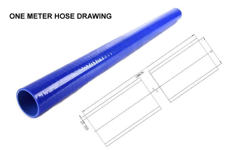 one meter silicone hose