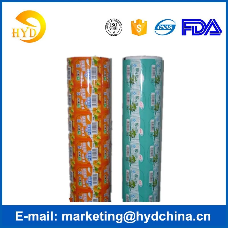 Composite Roll Film For Packing Labels/labels For Bags/aluminum Foil