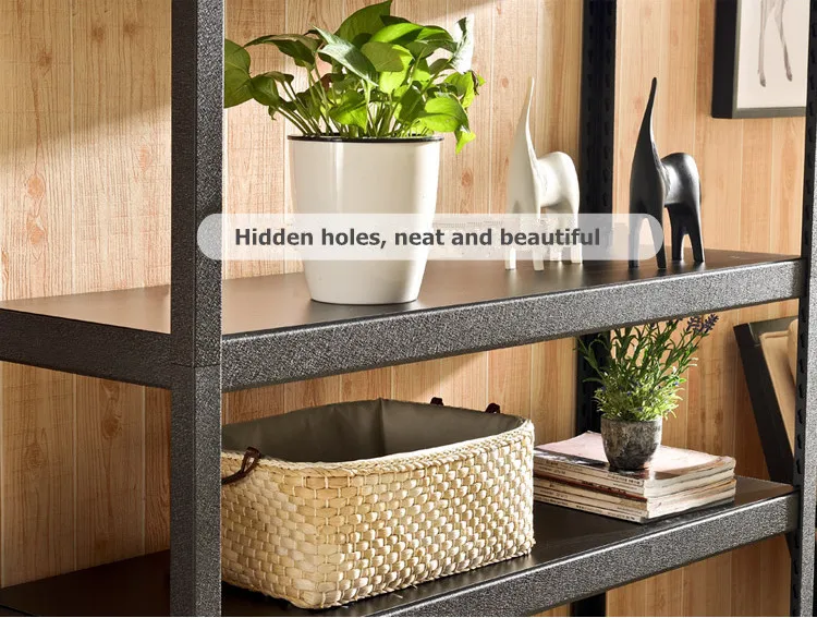 light duty slotted angle iron storage racks for home / office