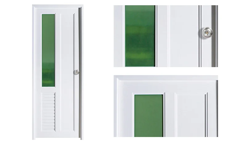 pvc toilet door pvc bathroom door price
