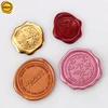 Sun Nature Custom 3D Glossy Aluminum Wax Seal Stamp Or Label Sticker for Seal Wine Bottles
