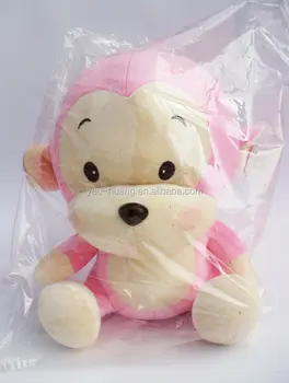 pink monkey teddy