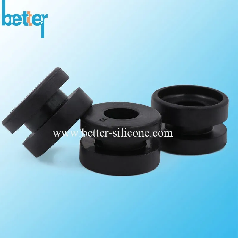 Customized Molded Nr/nbr/epdm/cr Silicone Rubber Grommet Buy Silicone