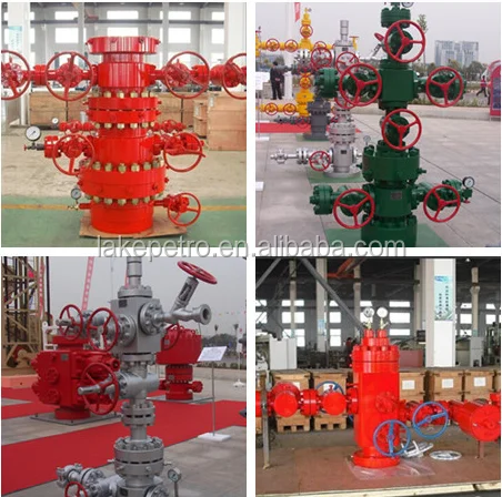 Api 6a Wellhead & X-mas Tree For Oil And Gas Well/ Wellhead Production ...