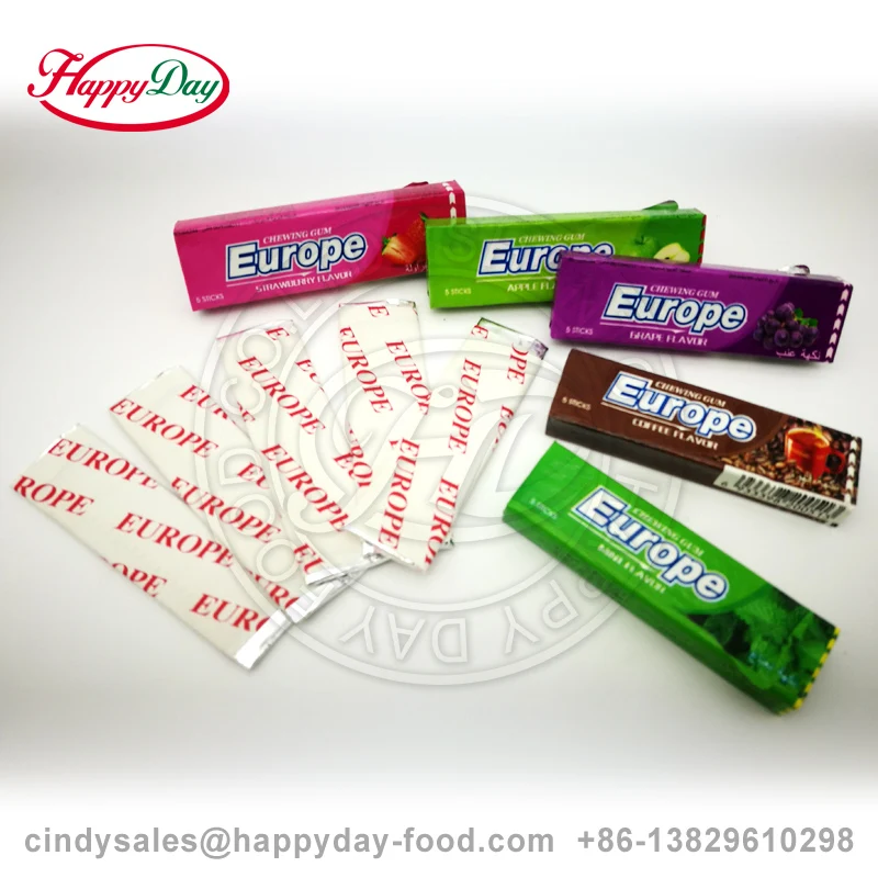 Happyday Europe Chewing Gum Fruit Flavor Multicolored Buy Gum