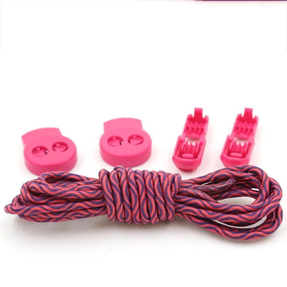 

Wholesale personalized customized shoelace lock lazy snake-shaped pattern elastic shoelace cordones