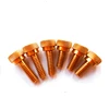 blue anodized aluminum spark plug cover bolt M6*10