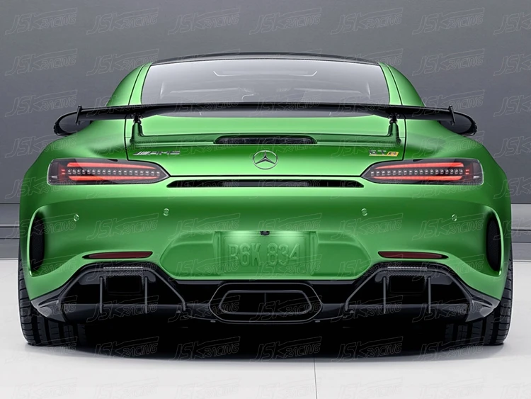 Gtr Style Carbon Fiber Rear Spoiler For 20152018 Mercedes Benz Amg Gt Gts Buy Carbon Gts