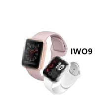 

2019 IWO 9 8 mobile touch screen wireless smart watch series 4 44mm 1:1 with GPS sport heart rate monitor smartwatch for iPhone