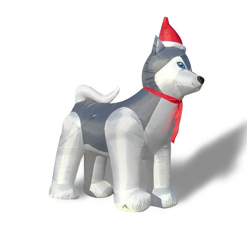 christmas dog inflatables