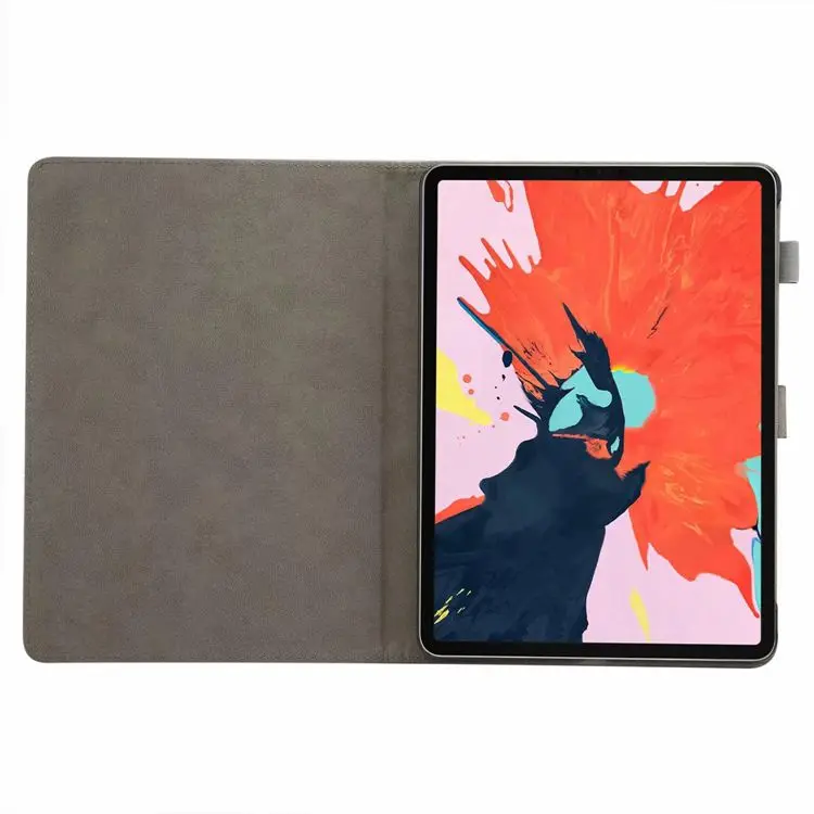 2018 New Model Fashion Premium Retro PU Leather Case for iPad Pro 11inch with Pencil Slot