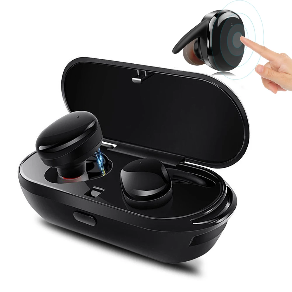 

5.0 Touch Waterproof Wireless Bluetooth Sport Earphone TWS Mini True Wireless Earbuds