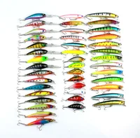 

Ebay 43 Pieces Mixed Artificial minnow Fishing Lure Set pesca rolling fishing lures