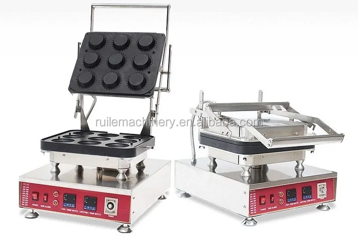 Commerical LED Egg Tart Making Machine With 40 Different Shape Mould