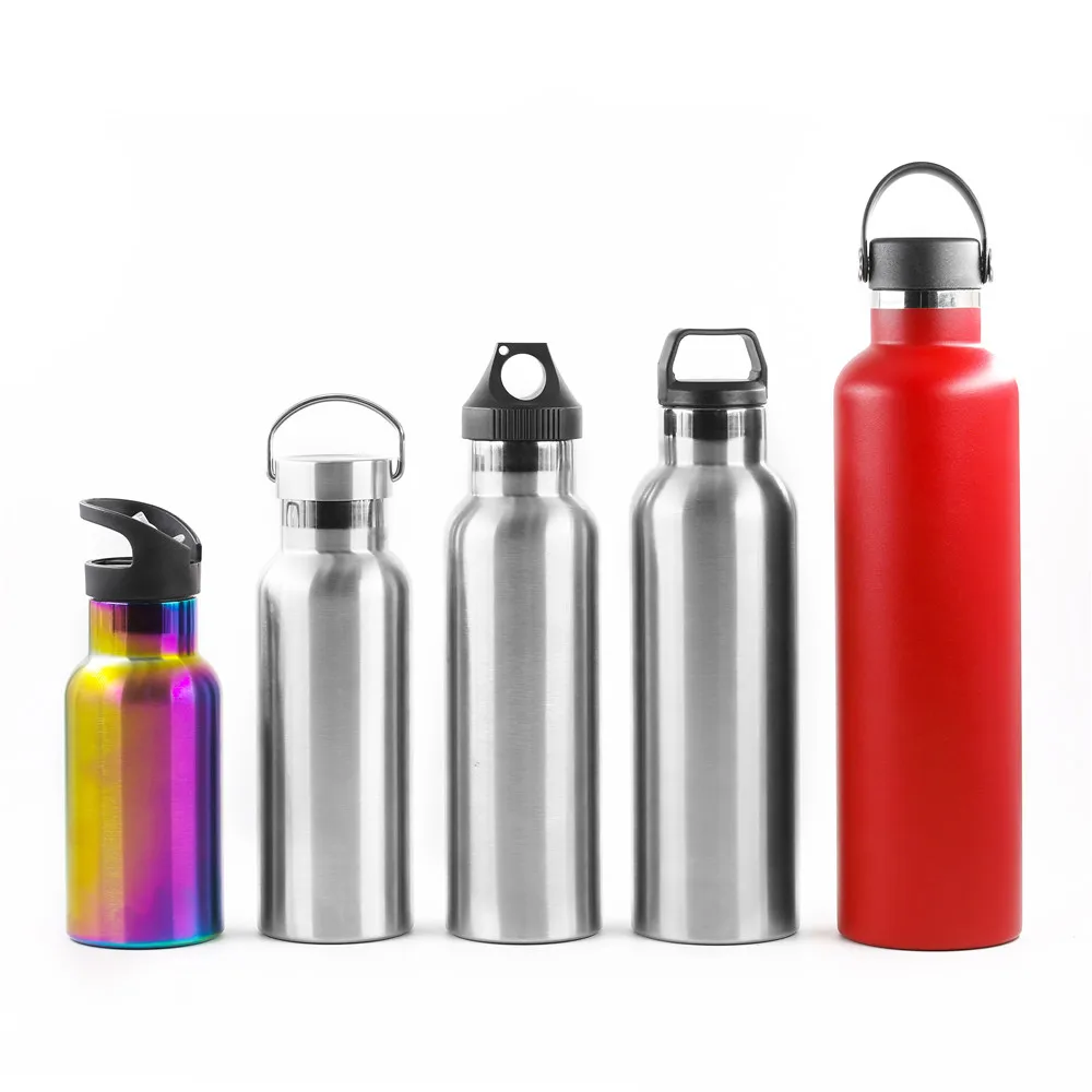 

Amazon hot selling vacuum insulated double wall 18/8 stainless steel drink bottle, Customized color