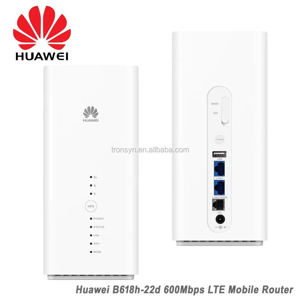 Huawei B618 B618S-22D Cat11 600Mbps 4G LTE CPE Router