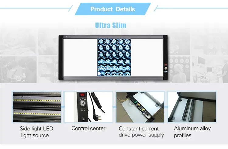  ultra slim x ray film digitizer led lights radiograph viewer