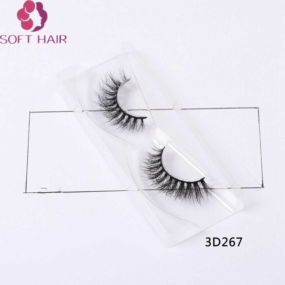 

Top Quality Private Label 100% Natural Looking 3D Real Mink Fur Eye Lashes belle eyelash