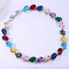 gold plating design for women with price fashion accessory ruby bule champagne CZ bracelet