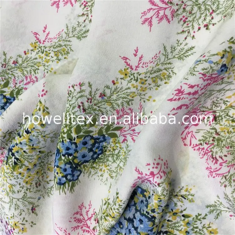 printing silk georgette