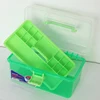Medium Size Plastic Storage Box With Trays For School