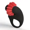 12Wings honey Tongue rotation unisex vibrator cock ring sex toys for male and female