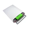 Attractive custom made dl c6 white hard paperboard express envelopes/corrugated cardboard envelopes for towel