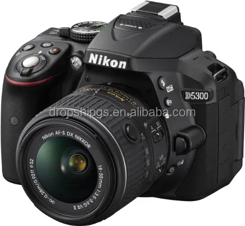 Cheap Nikon D5300 Kit AF-S 18-55mm VR II Lens Digital SLR Cameras DGS
Dropship