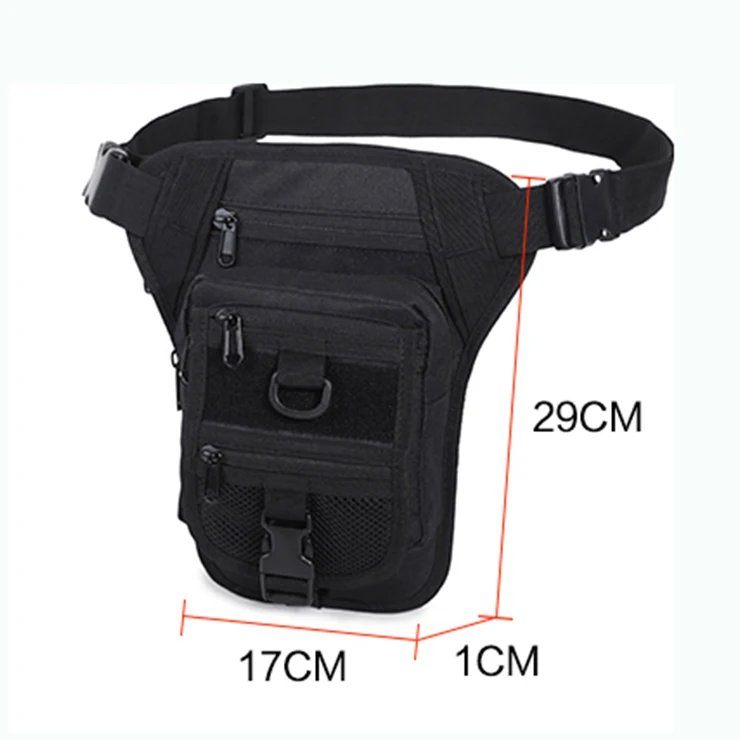 Fashion Men Military Tactical Thigh Bag Utility Waist Pack Pouch ...