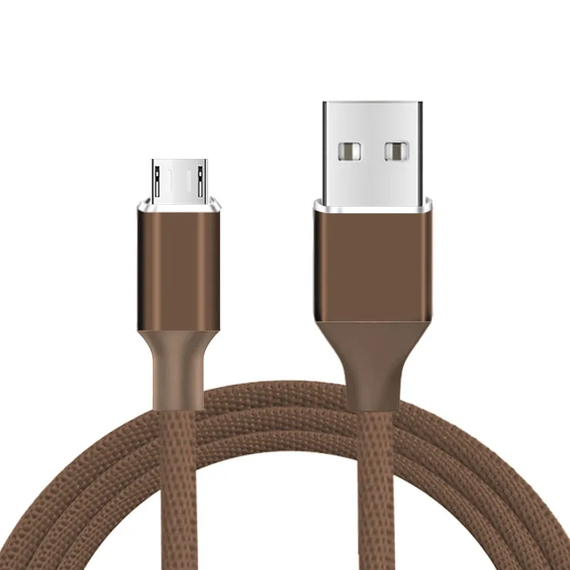 3ft Fabric braided fast Charging Cable With Micro USB Cable USB 2.0 Usb Cable - ANKUX.COM