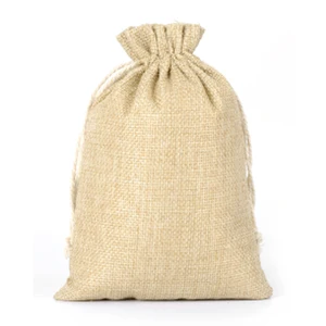 China Supply Burlap Fabric Luxury Packaging Gift bags For Lovers