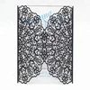 laser cut lace flowers elegant wedding present for guests nepali marriage invitation card