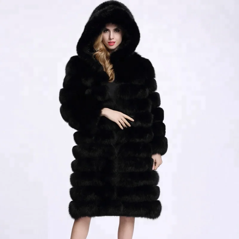 

Wholesaler Women Fake&Artificial Fur Long Coat &Parka Coat Jacket In Winter Fall, Picture