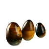 High quality tiger crystal stone Drilled Vaginal Exercise jade eggs for Women, 3Size Per Set, Passed Rohs Tests