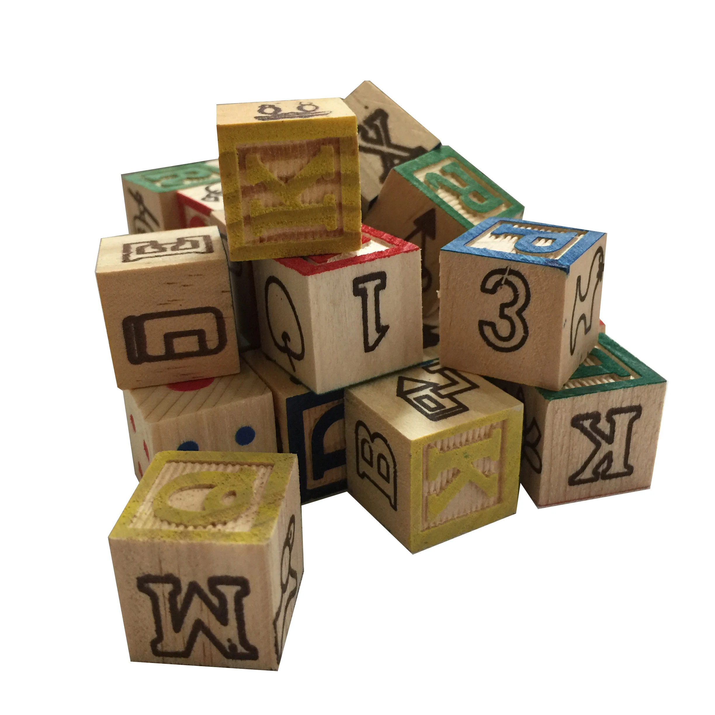 27pcs Wood Block Abc Letters Box Bloques Maderas Yz038m Wooden Toys