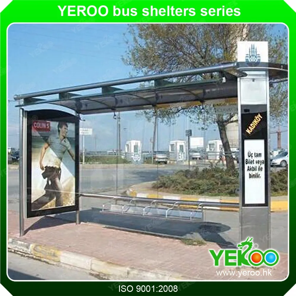 product-YEROO-Manufacture Advertising Billboard Stand Advertising Bus Shelters-img-5