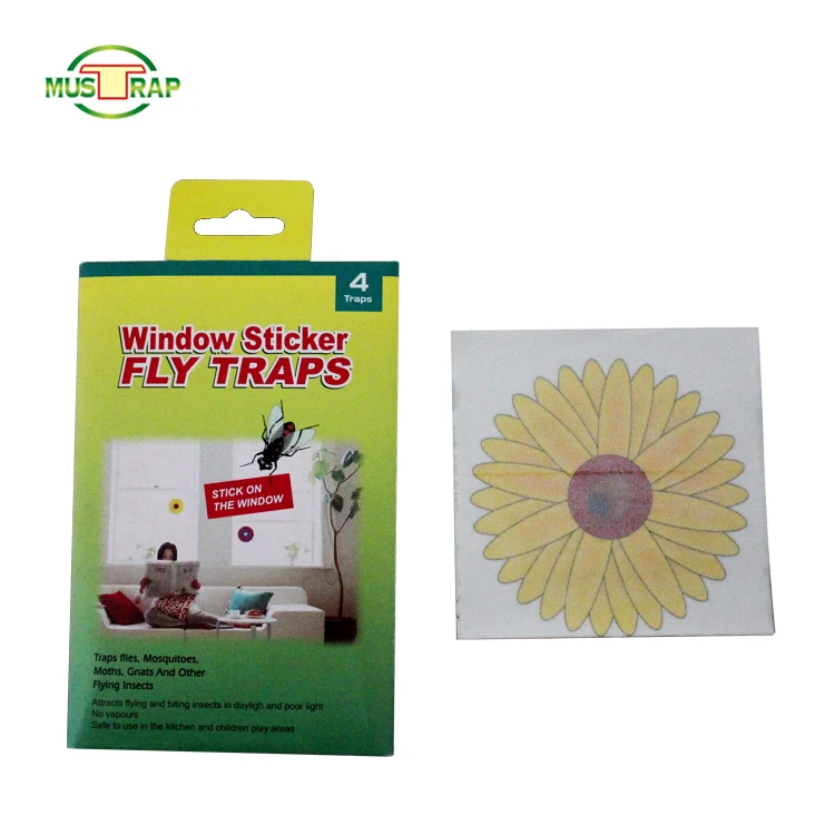 Ecofriendly Insect Trap Fruit Fly Paper Fly Glue Paper Roll Catcher