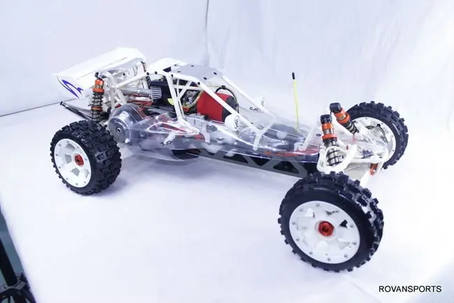 build your own gas rc car kit