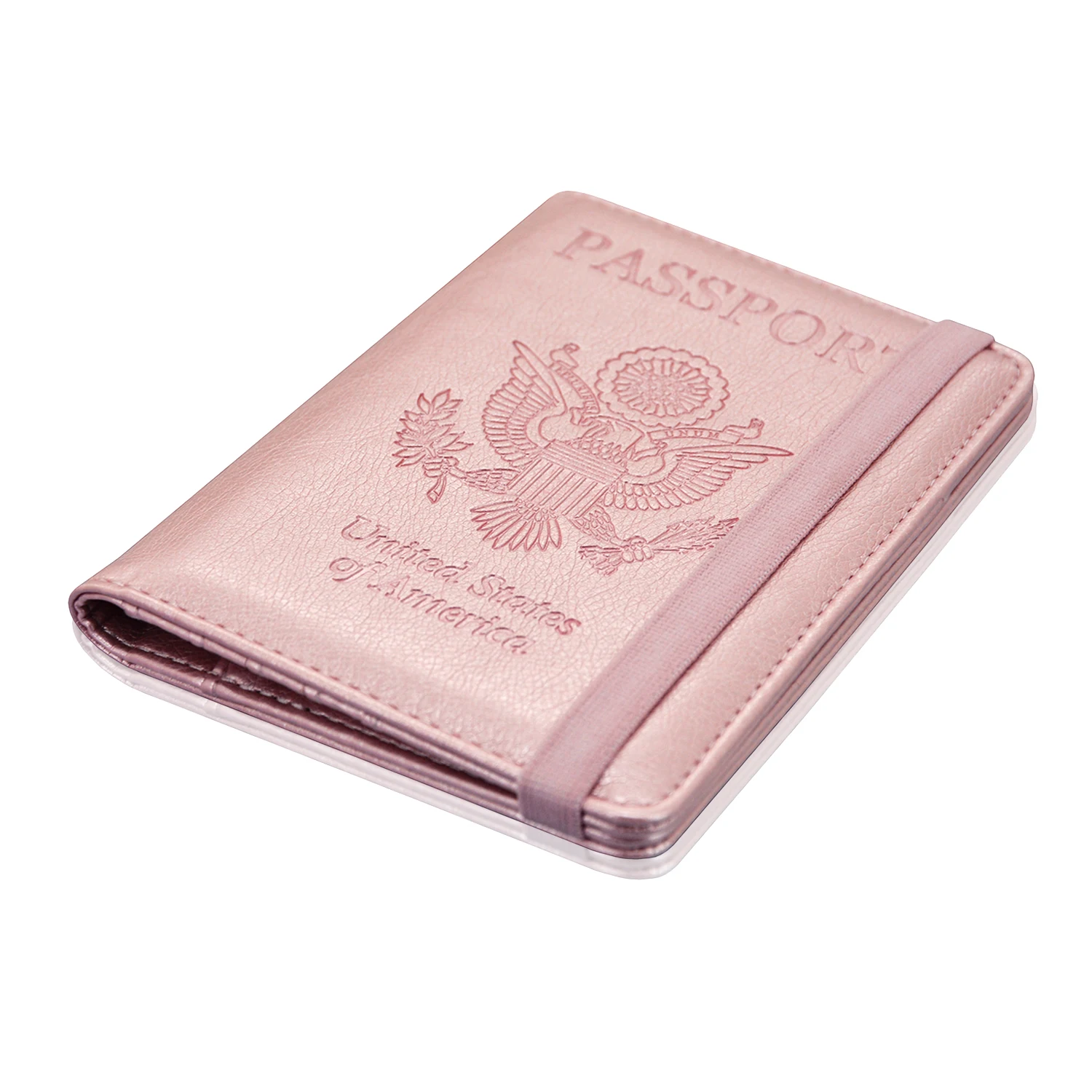 

Elastic band holder For Custom Travel Wallet Leather Cover Case for Passport Holder,RFID Blocking,, Multiple colour