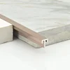 aluminium tile trim beautiful design T shaped aluminium corner angles tile trim Factory wholesale