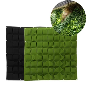 Image of Felt bags vertical garden bags