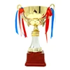 High quality big soccer silver gold wholesale champions award trophy cup