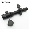 Multipurpose ffp scope 1-10x30 front fccal plane reticle 10 times zoom 35mm tube illuminated red-green offer the clearest view