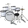 Simple cheap junior drum set with various colors