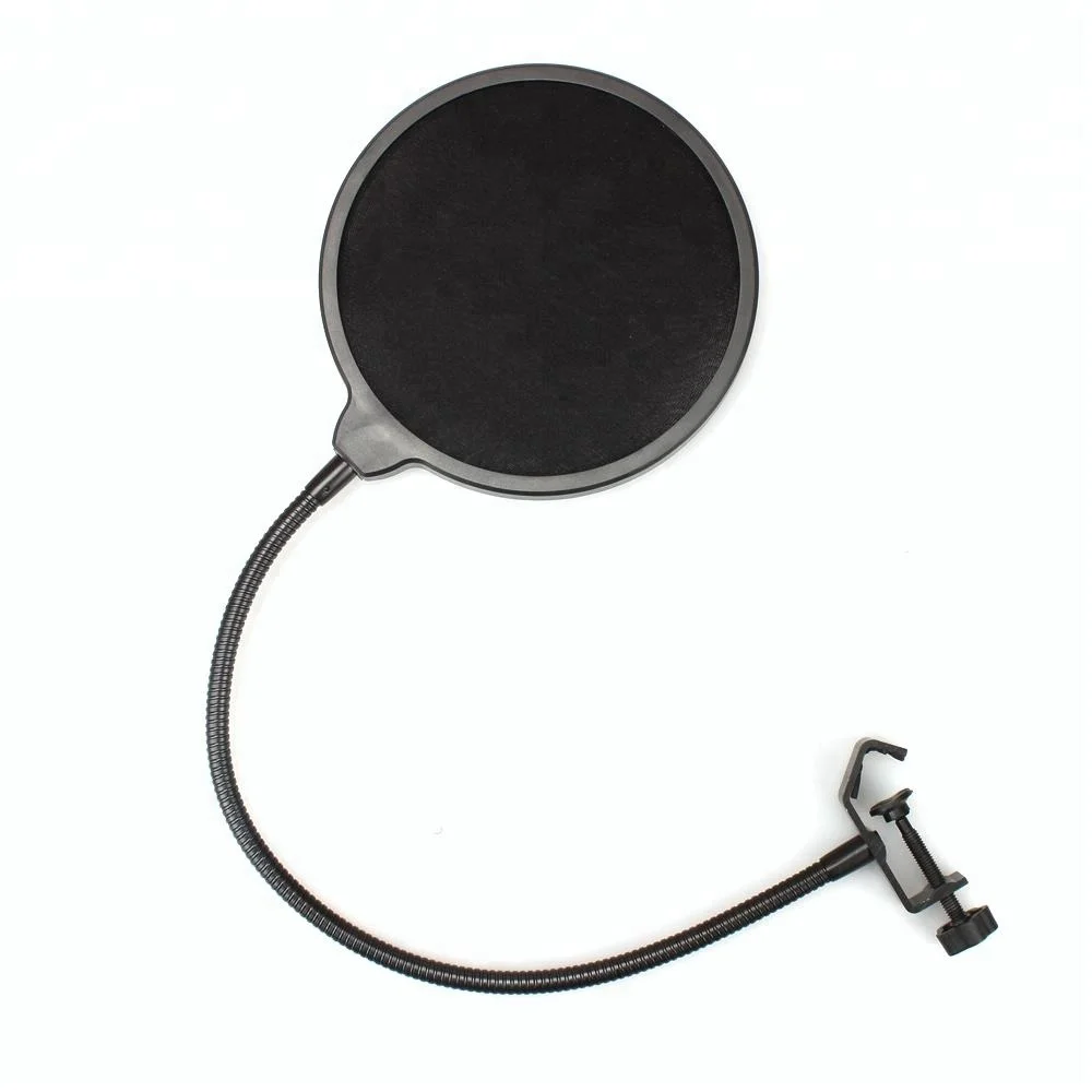 
professional Black Dual Layer microphone pop filter  (60797316062)